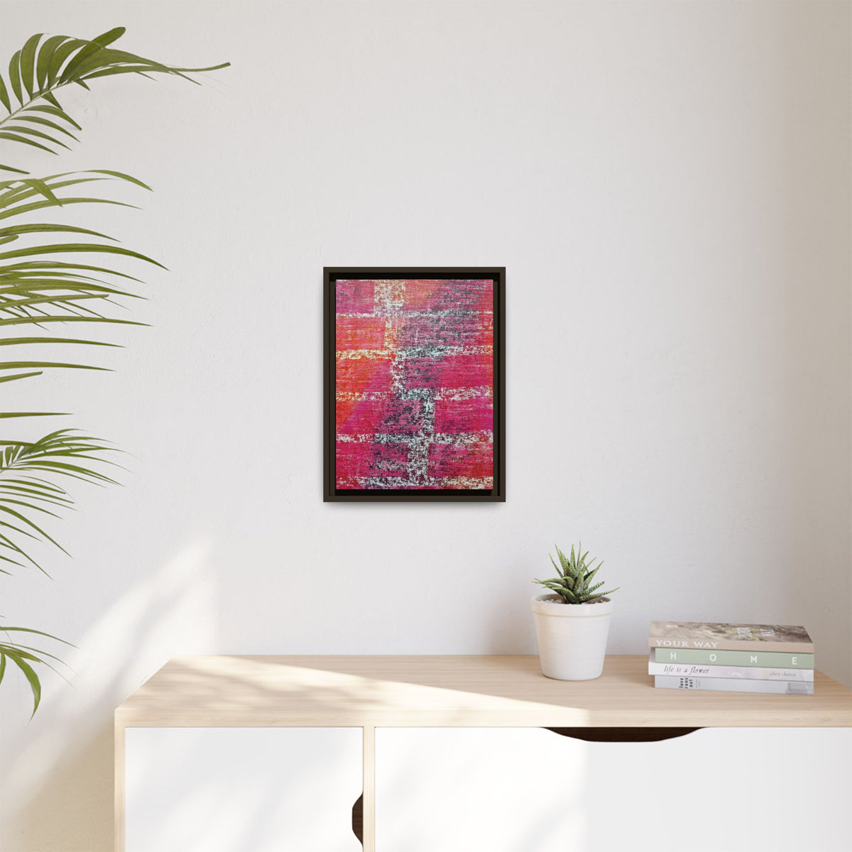 Experiment (V4) Matte Canvas, Framed