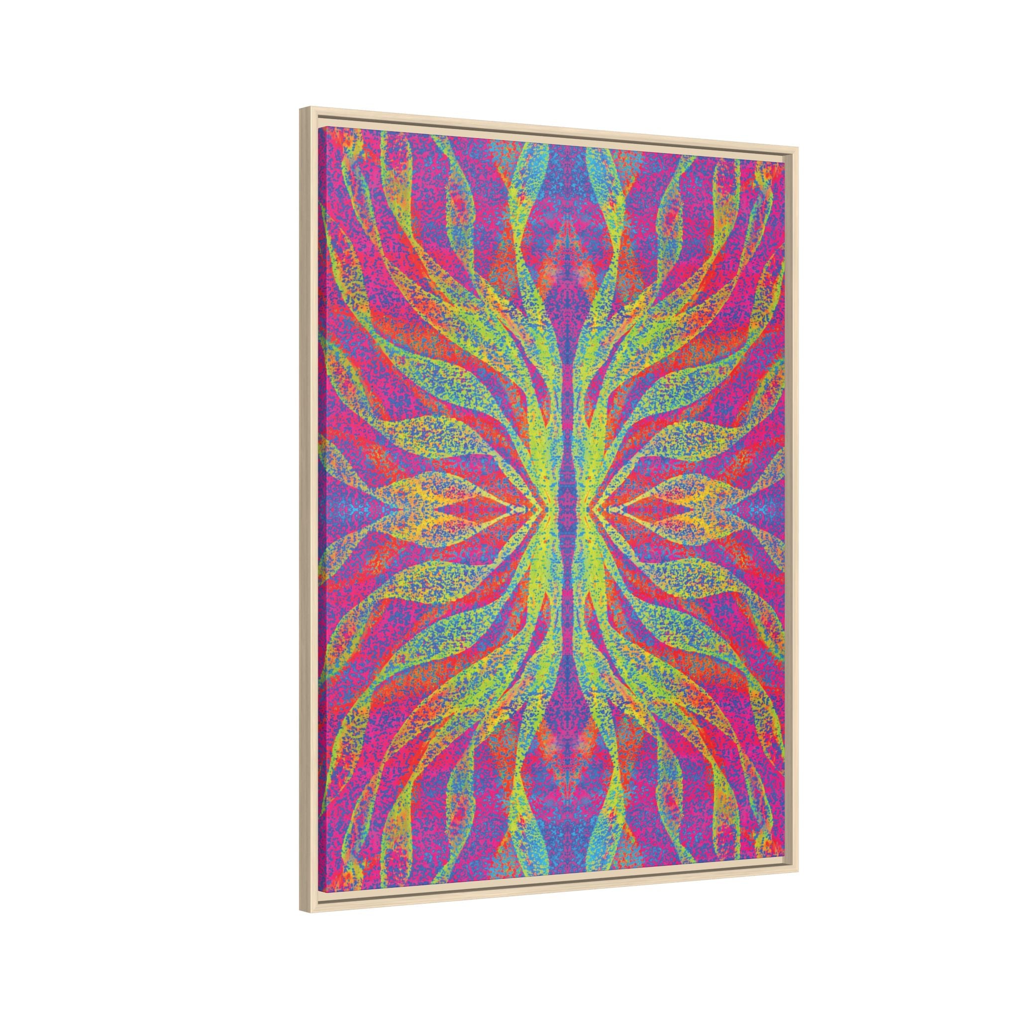 Wave Matte Canvas, Framed
