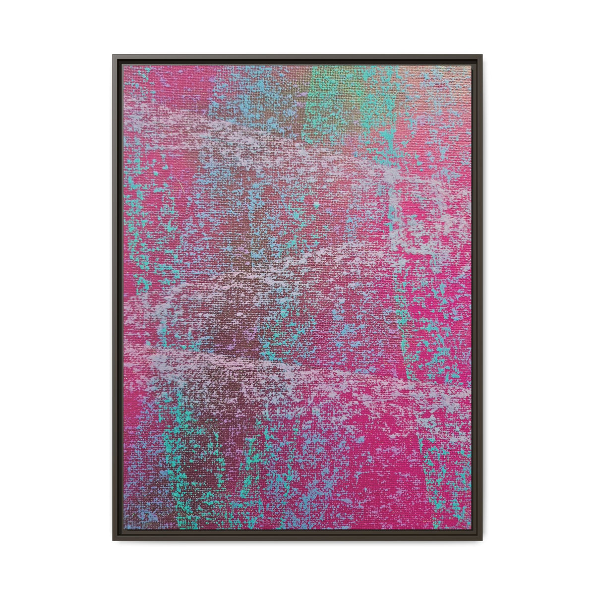 Hazy (V2) Matte Canvas, Framed