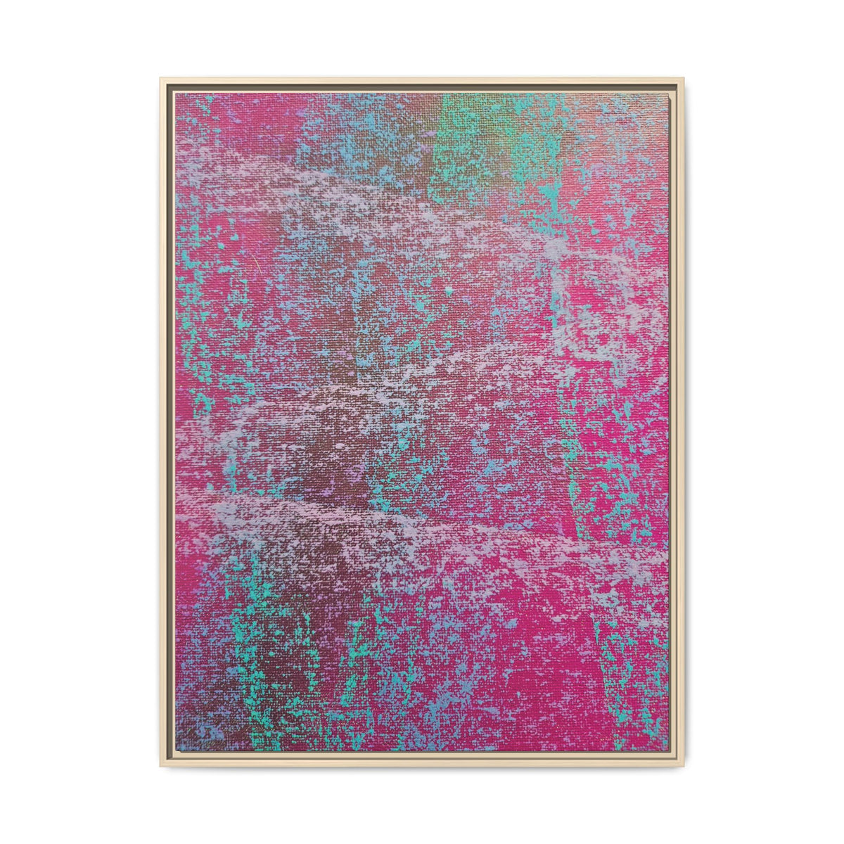 Hazy (V2) Matte Canvas, Framed