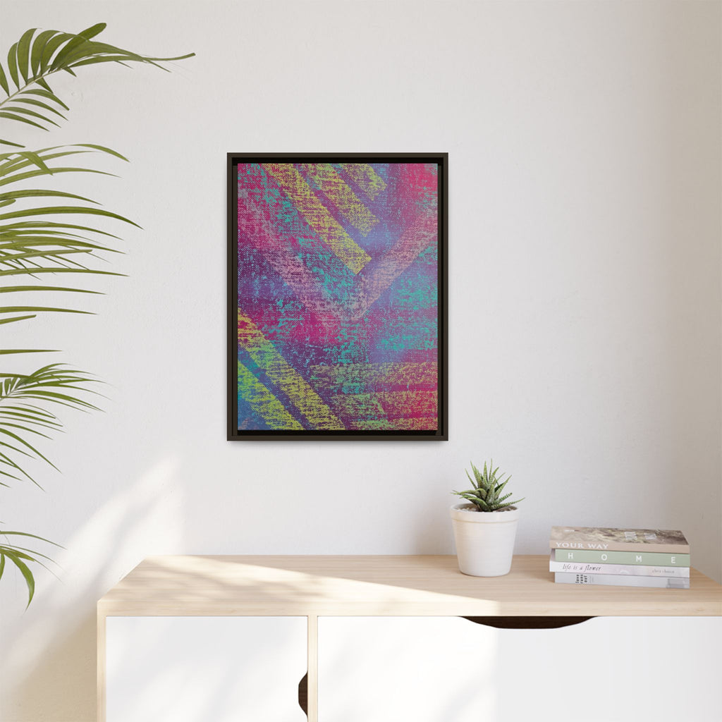 Construct Matte Canvas, Framed