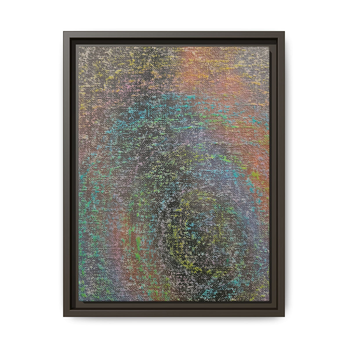 Iridescent Matte Canvas, Framed
