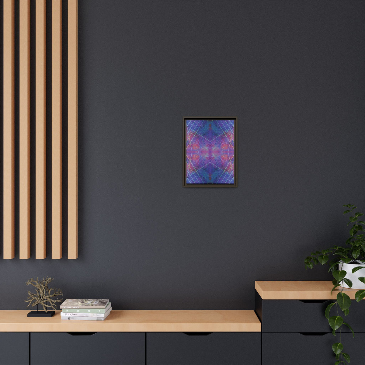 Fortune Matte Canvas, Framed
