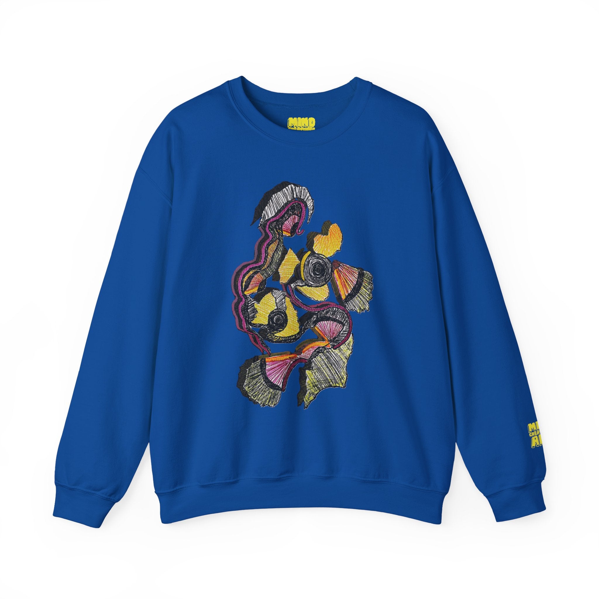 Crimson Teacher Unisex Heavy Blend™ Crewneck Sweatshirt