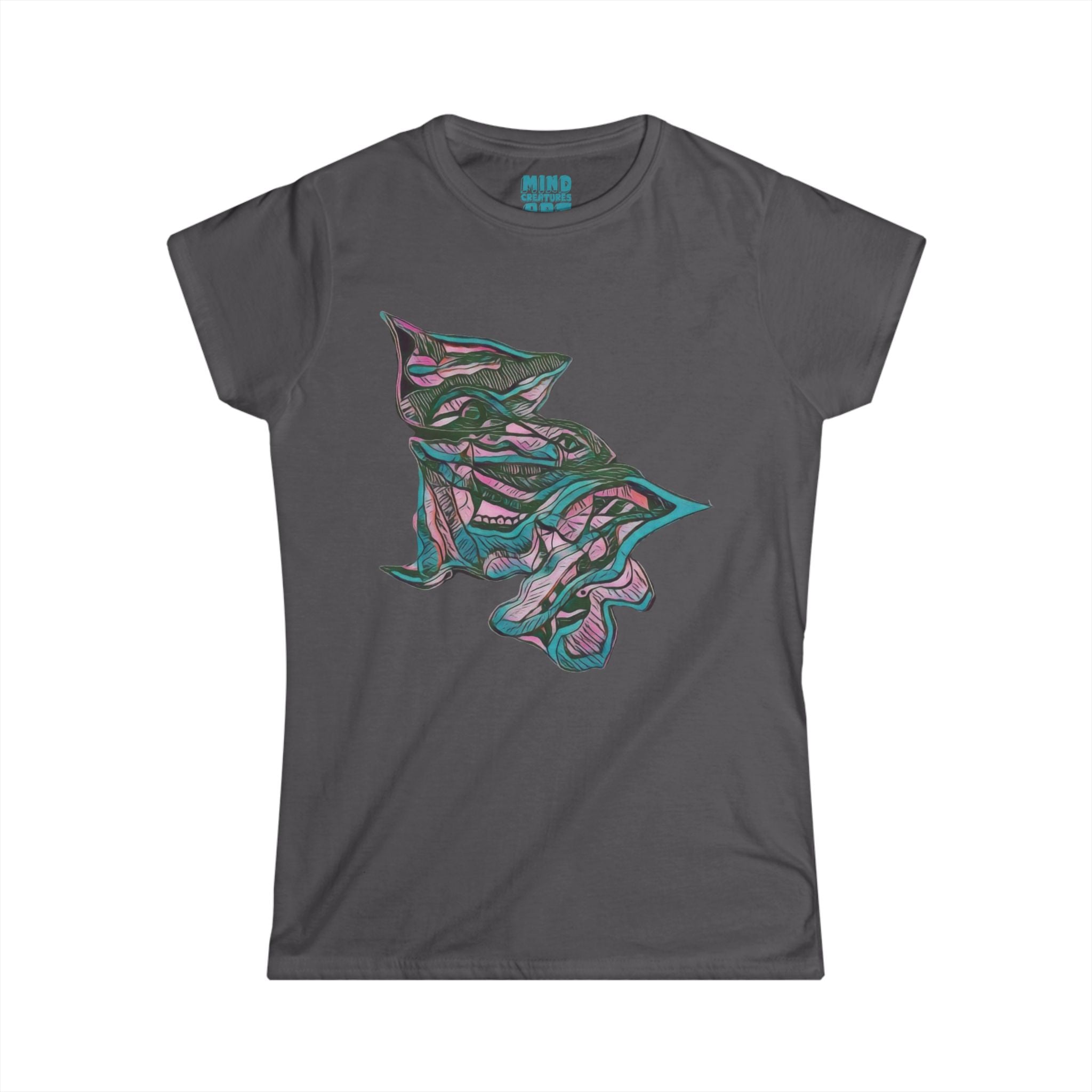 Cheshire (Pink & Teal) Women's Softstyle Tee