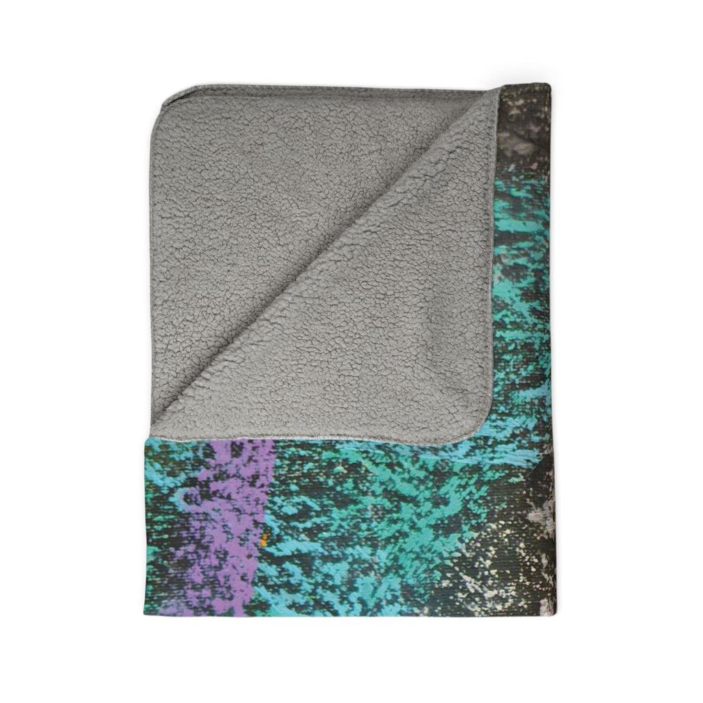 Code Fleece Sherpa Blanket