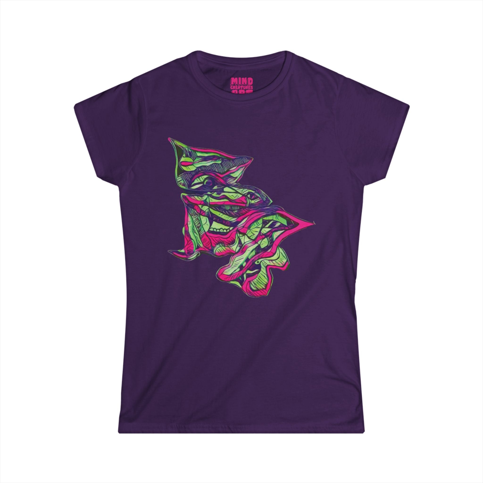Cheshire (Pink & Green) Women's Softstyle Tee