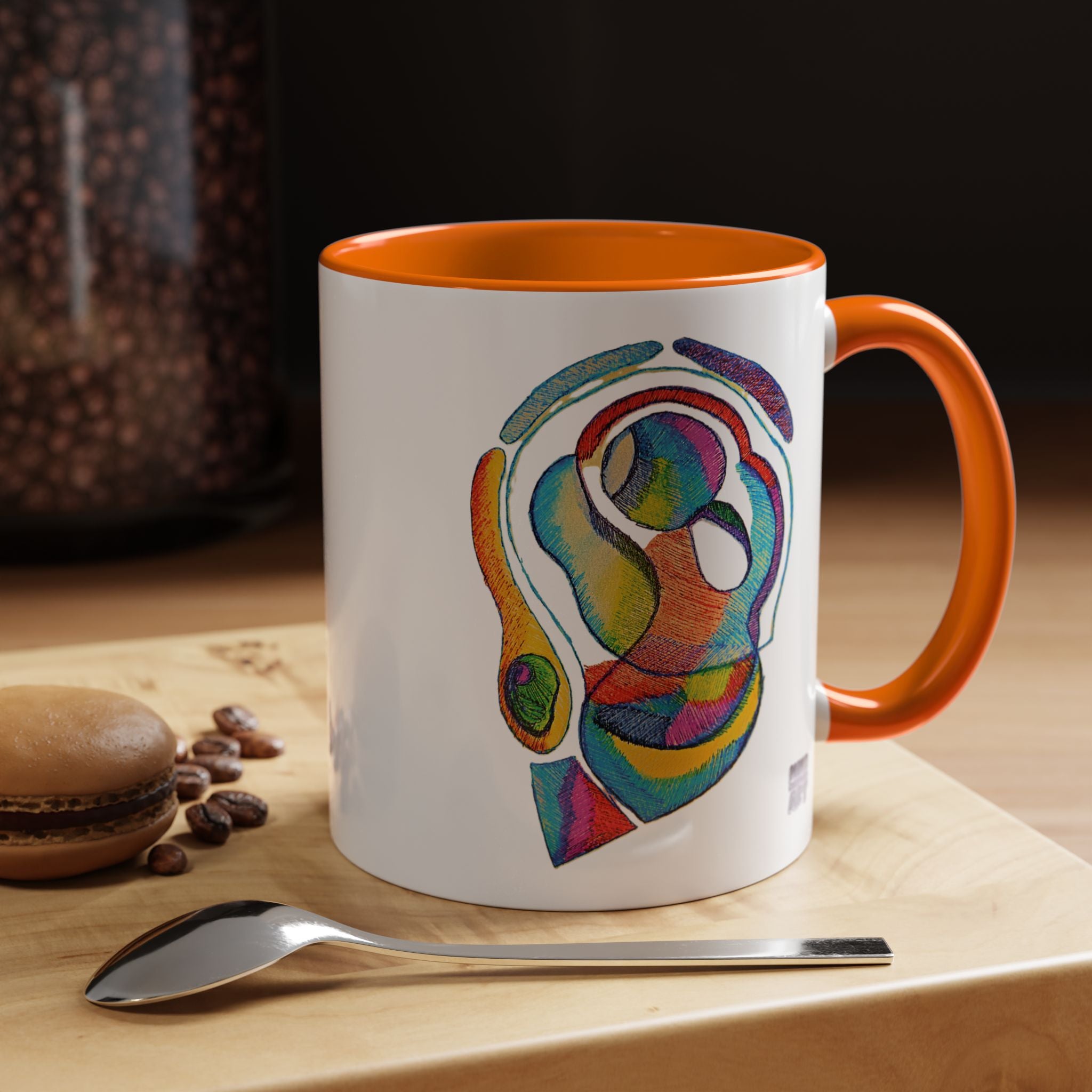 Cyclical Accent Coffee Mug (11oz, 15oz)