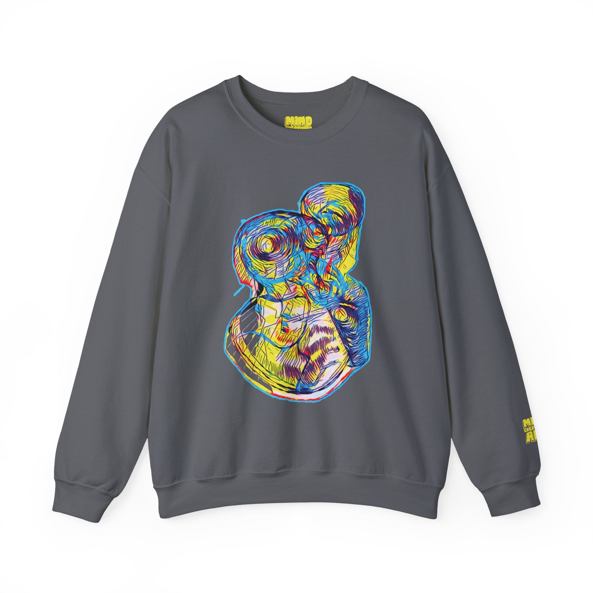 Curiosity (Neon) Unisex Heavy Blend™ Crewneck Sweatshirt