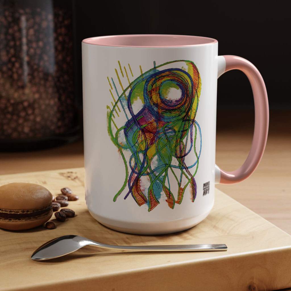 Jelly Jam Accent Coffee Mug (11oz, 15oz)