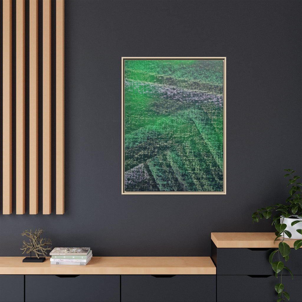 Voice (V3) Matte Canvas, Framed
