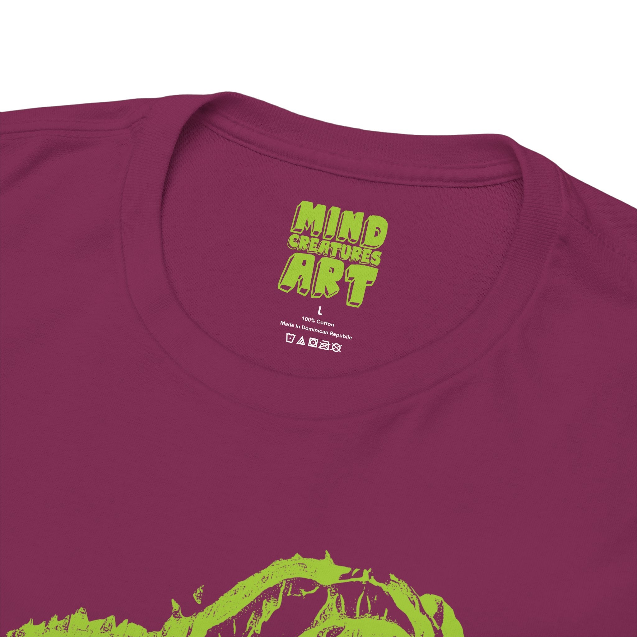 Exploration (Lime) Unisex Heavy Cotton Tee