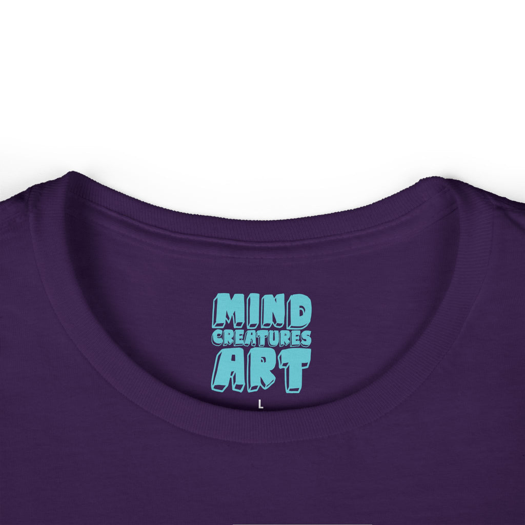 Davy Jones (Electric Green & Blue) Women's Softstyle Tee