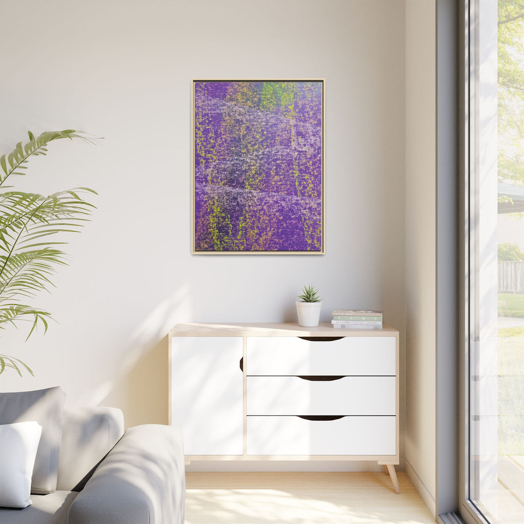 Hazy (V3) Matte Canvas, Framed