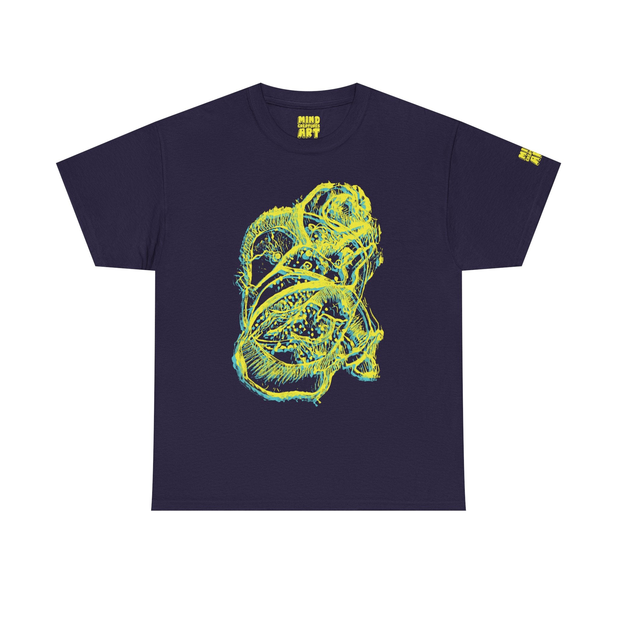Exploration (Blur, Yellow & Blue) Unisex Heavy Cotton Tee