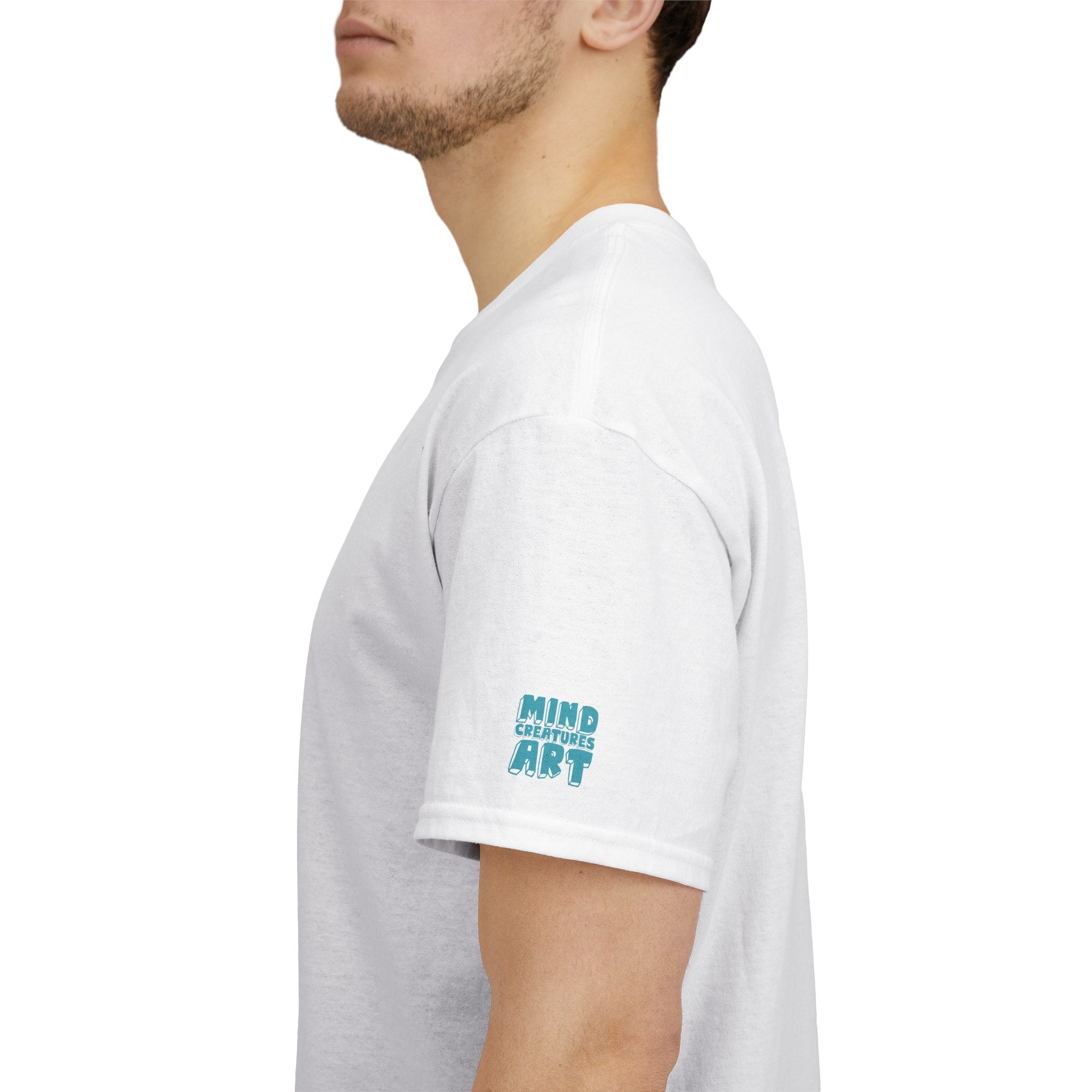 Cheshire (Pink & Teal) Unisex Heavy Cotton Tee