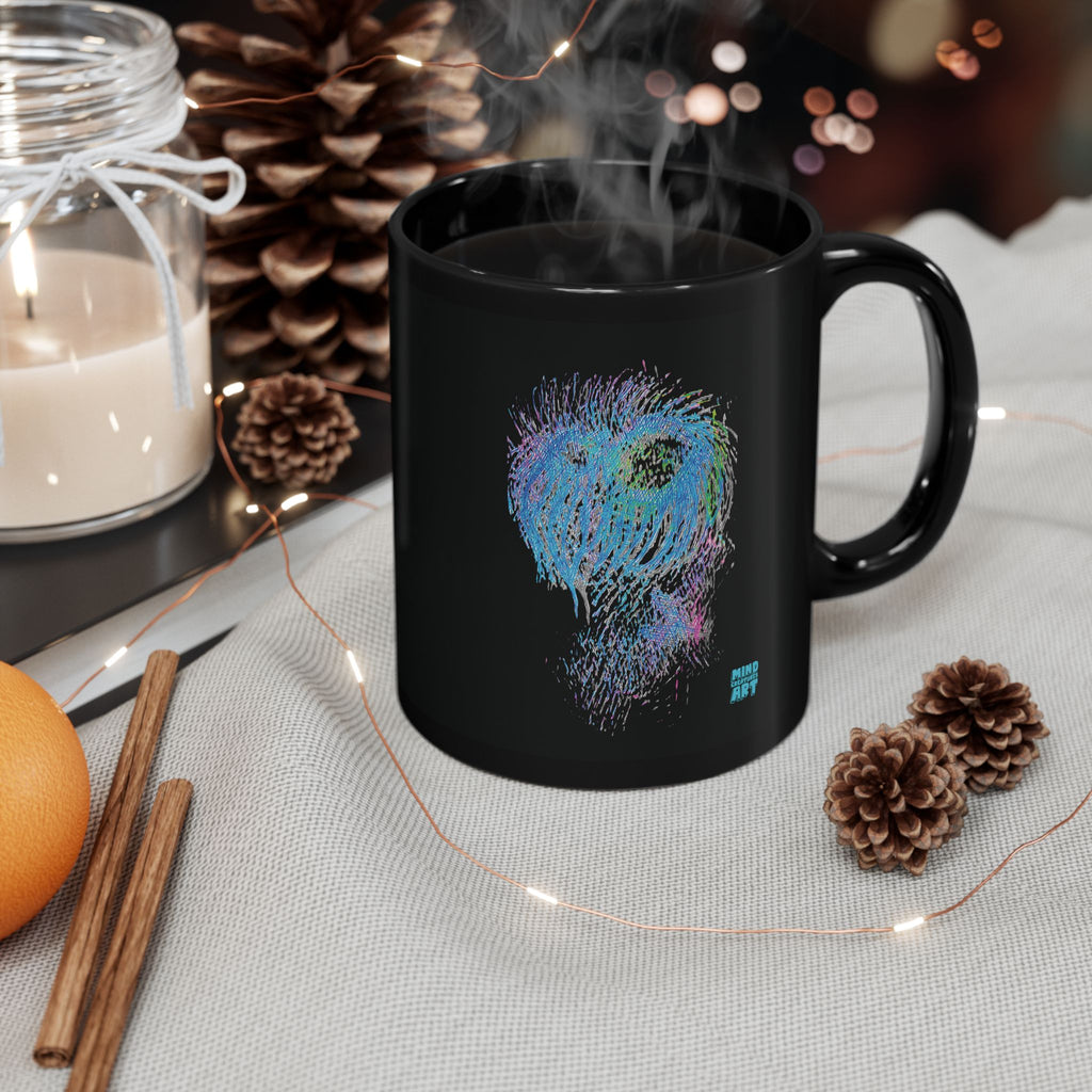 Party Monster Black Ceramic Mug (11oz, 15oz)