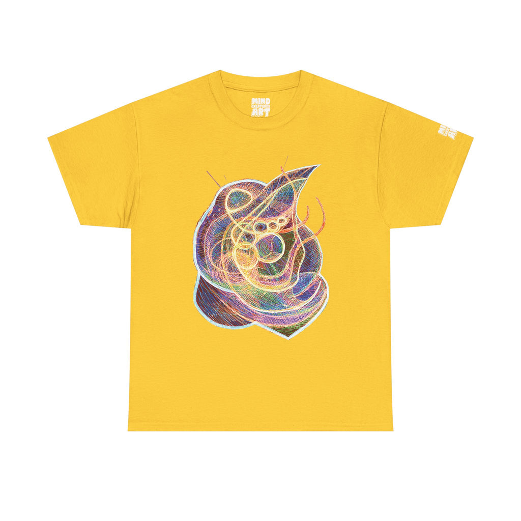 Renewal (Electric Yellow & Purple) Unisex Heavy Cotton Tee