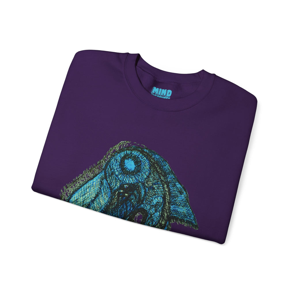 Who Are You? (Teal) Unisex Heavy Blend™ Crewneck Sweatshirt