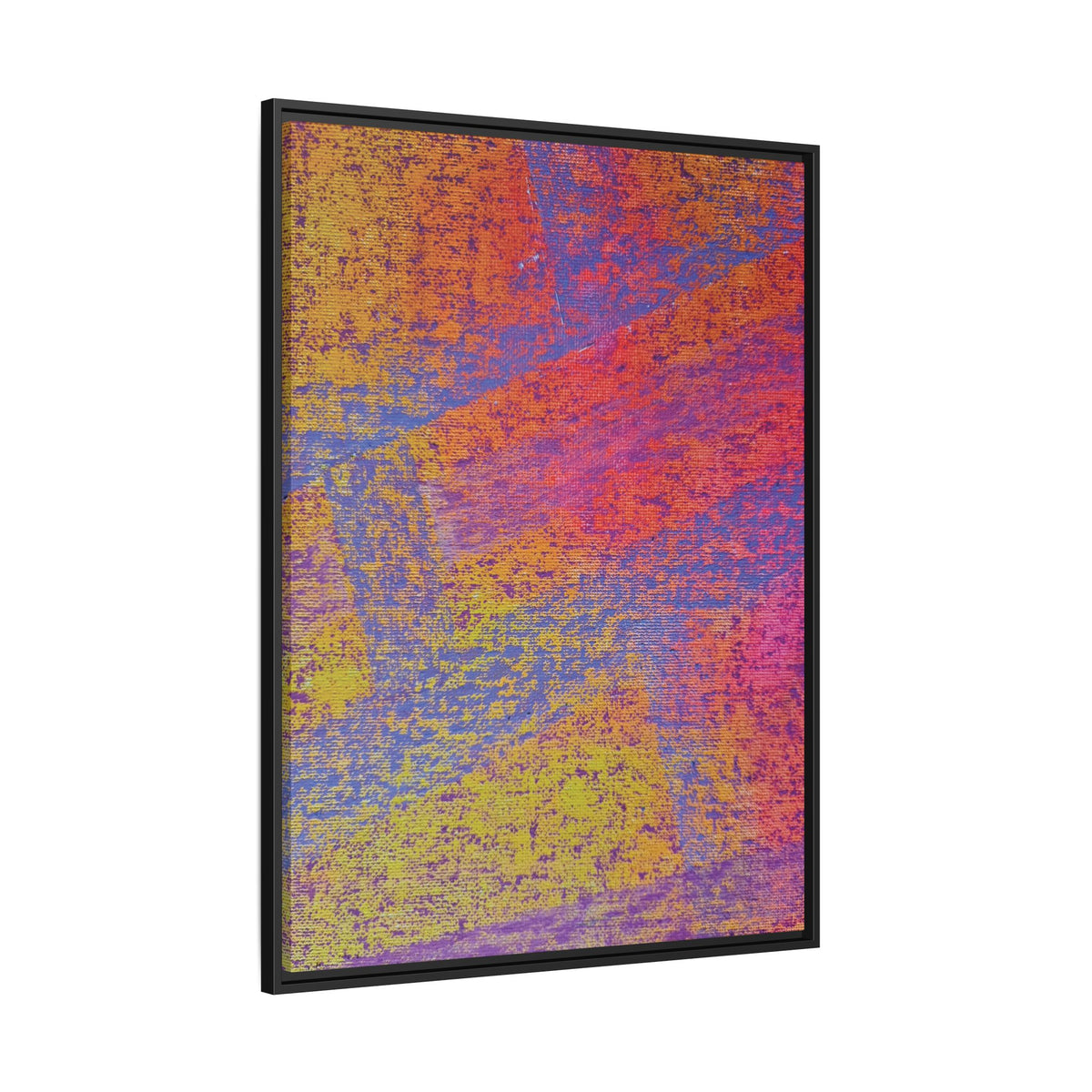 Sunset Matte Canvas, Framed