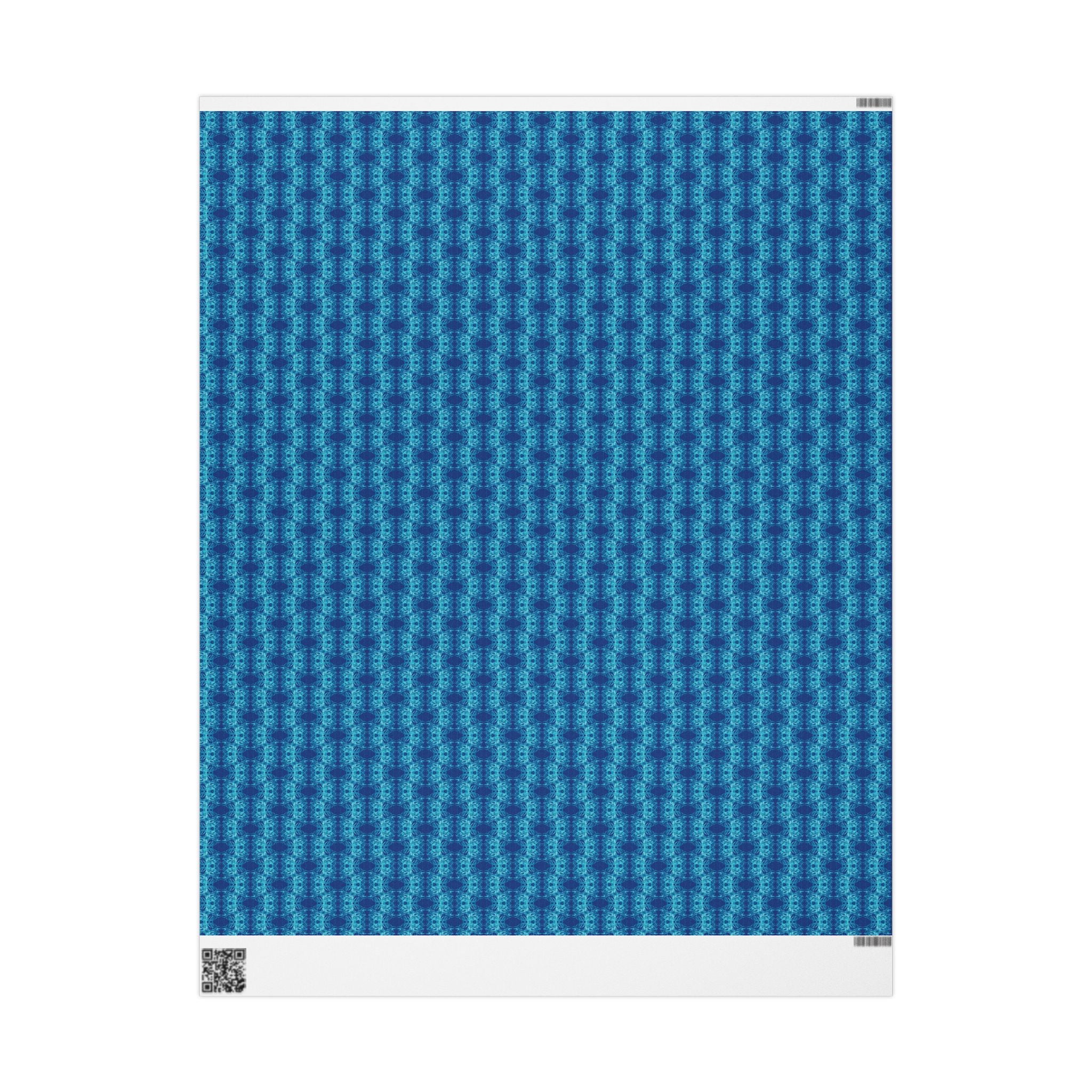 Link (Teal, Dark Blue Background) Heavy Wrapping Paper