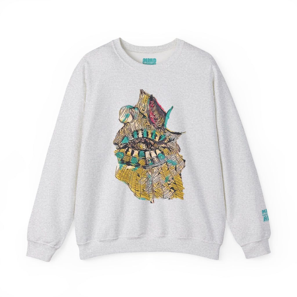 Hypnagogic (Gold) Unisex Heavy Blend™ Crewneck Sweatshirt