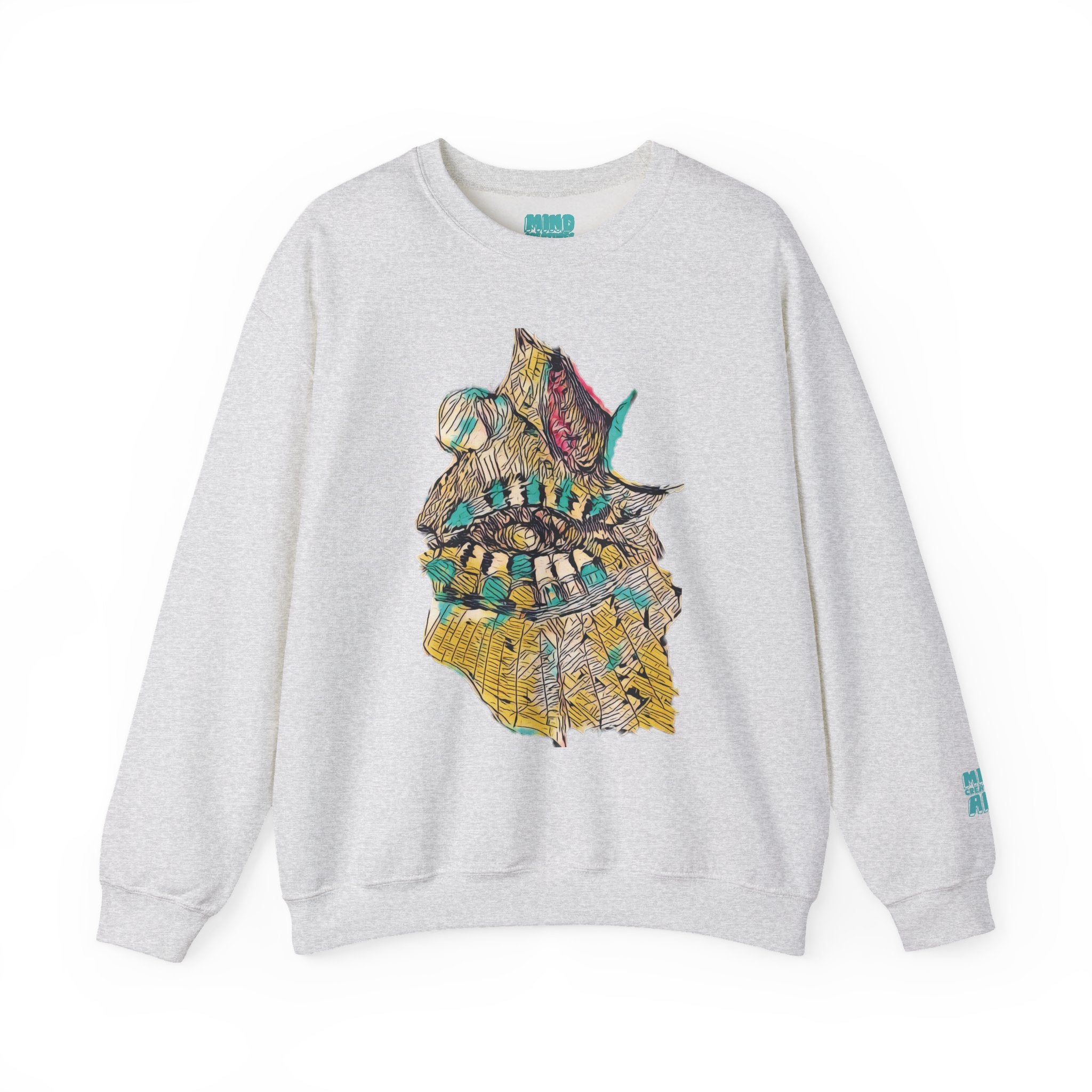 Hypnagogic (Gold) Unisex Heavy Blend™ Crewneck Sweatshirt