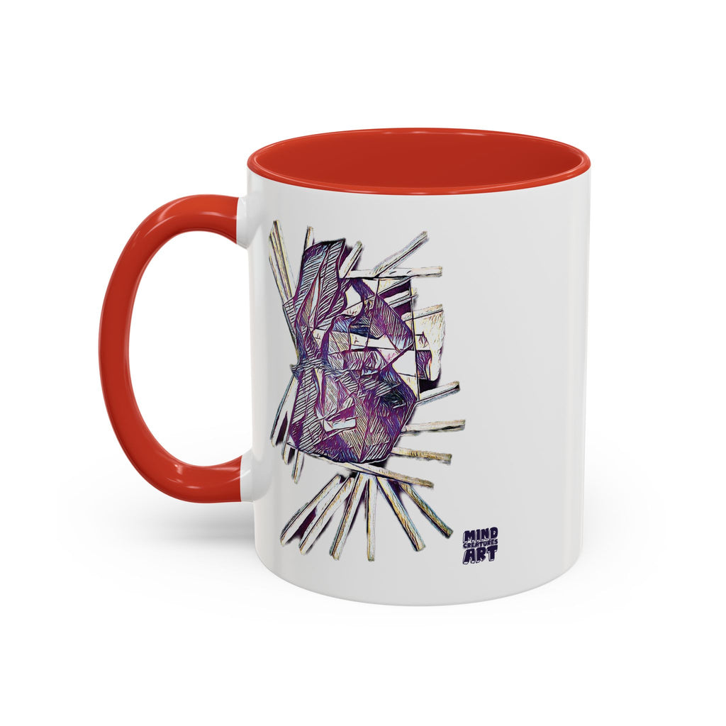 Lightspeed (Purple) Accent Coffee Mug (11oz, 15oz)