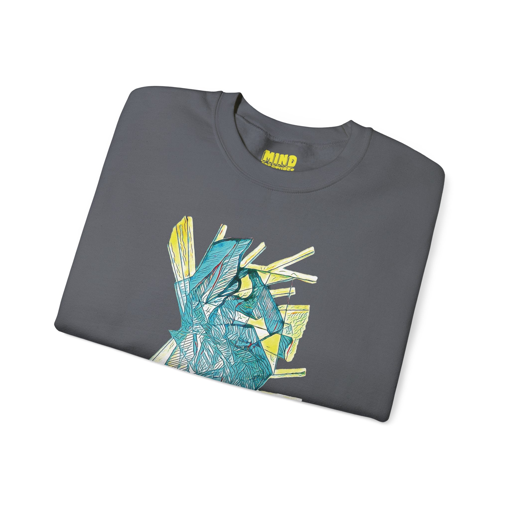 Lightspeed (Aqua) Unisex Heavy Blend™ Crewneck Sweatshirt