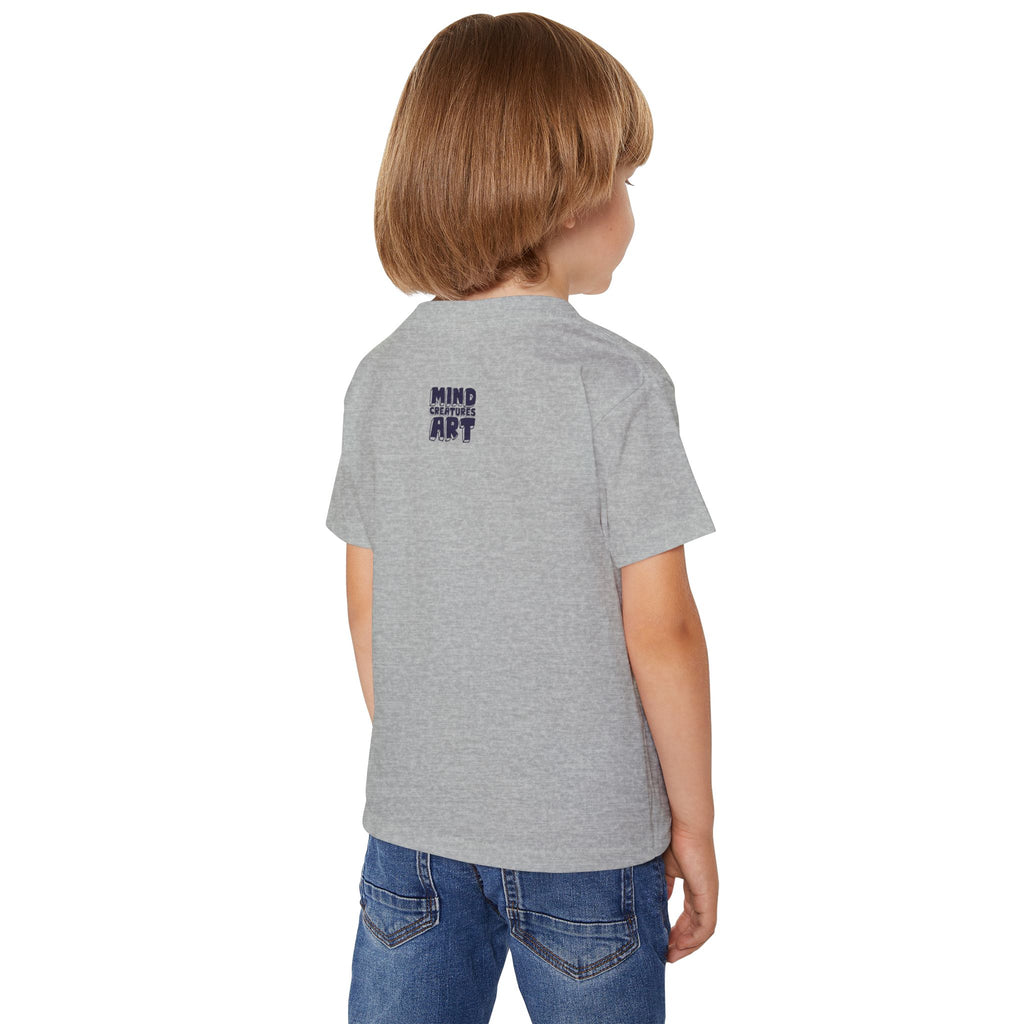 Curiosity (Green & Red) Heavy Cotton™ Toddler T-shirt