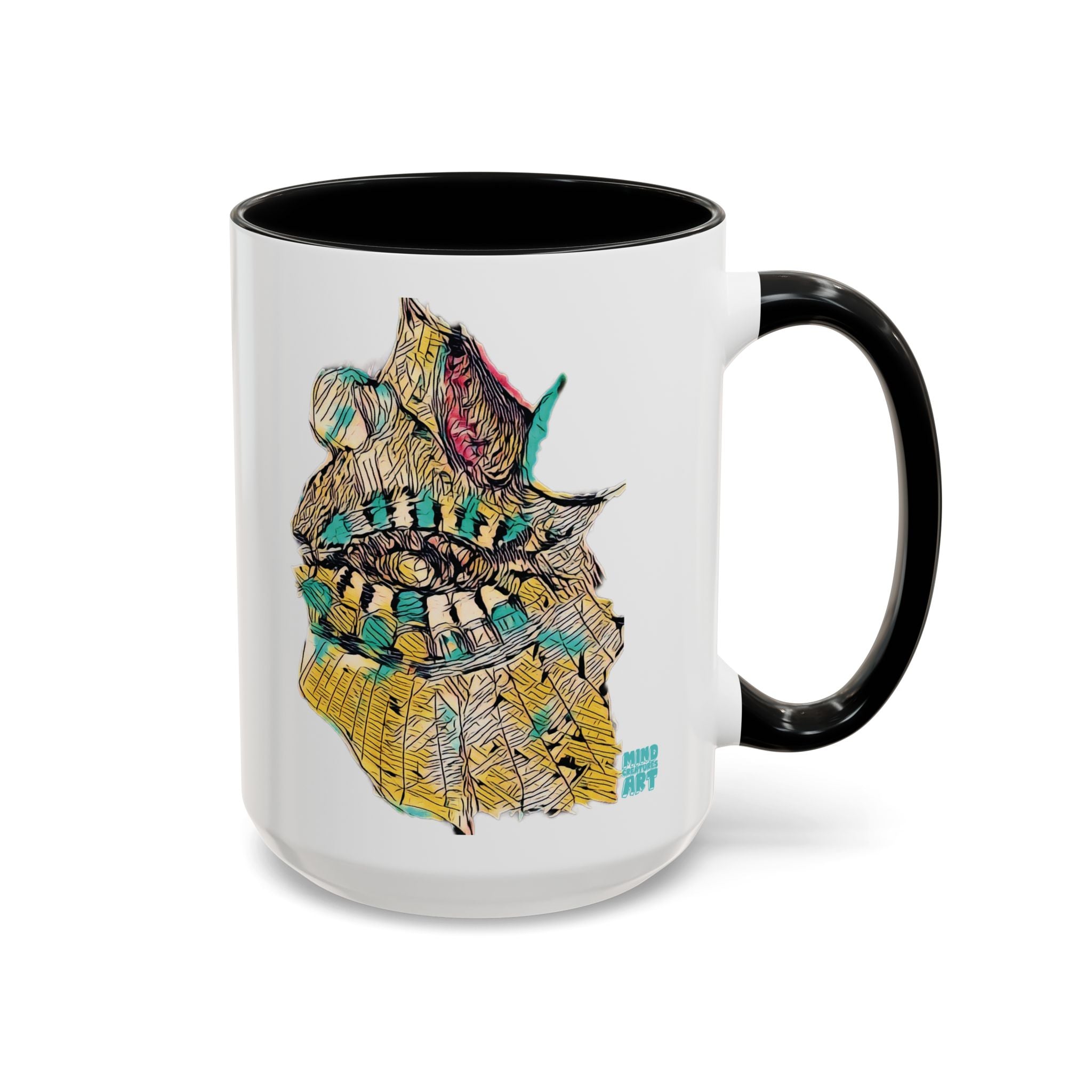 Hypnagogic (Gold) Accent Coffee Mug (11oz, 15oz)