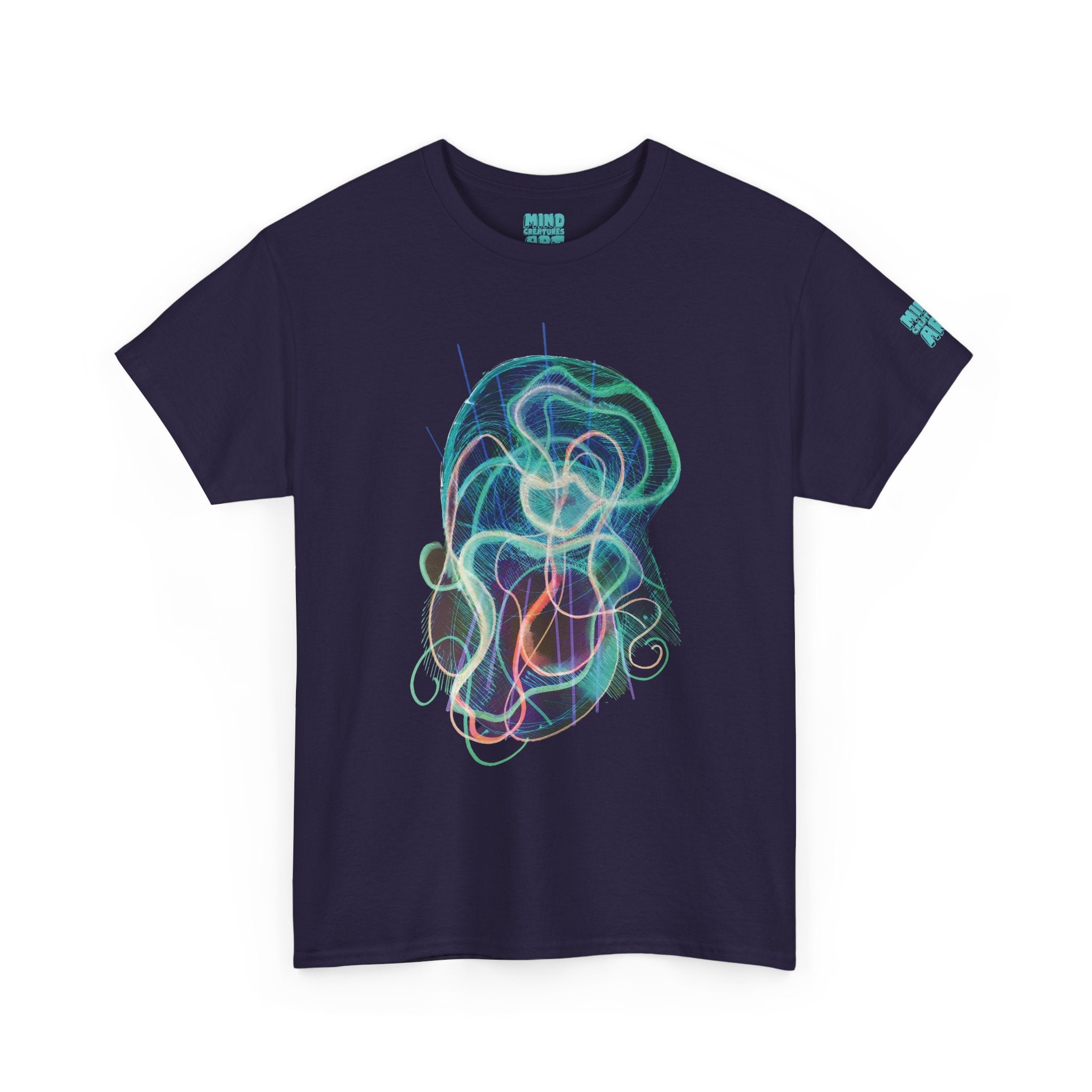 Davy Jones (Electric Teal) Unisex Heavy Cotton Tee