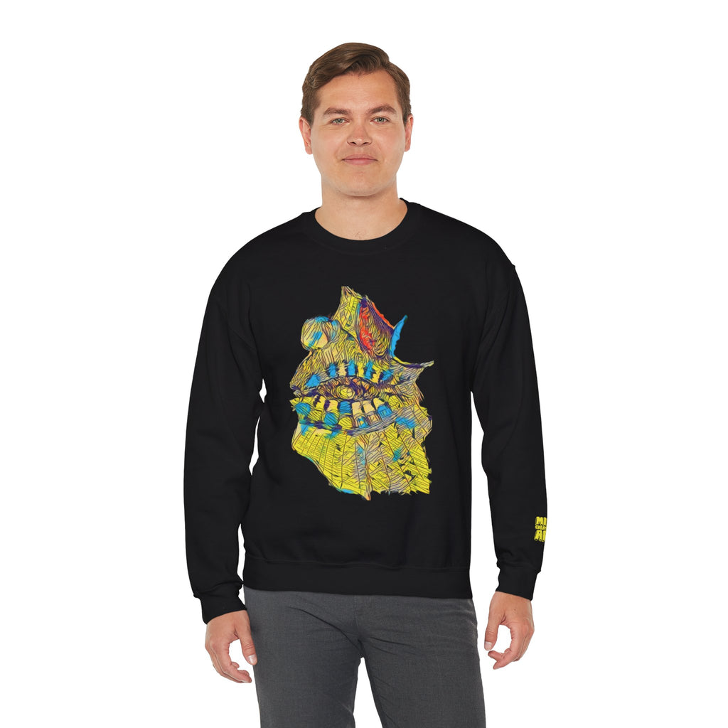 Hypnagogic (Neon) Unisex Heavy Blend™ Crewneck Sweatshirt