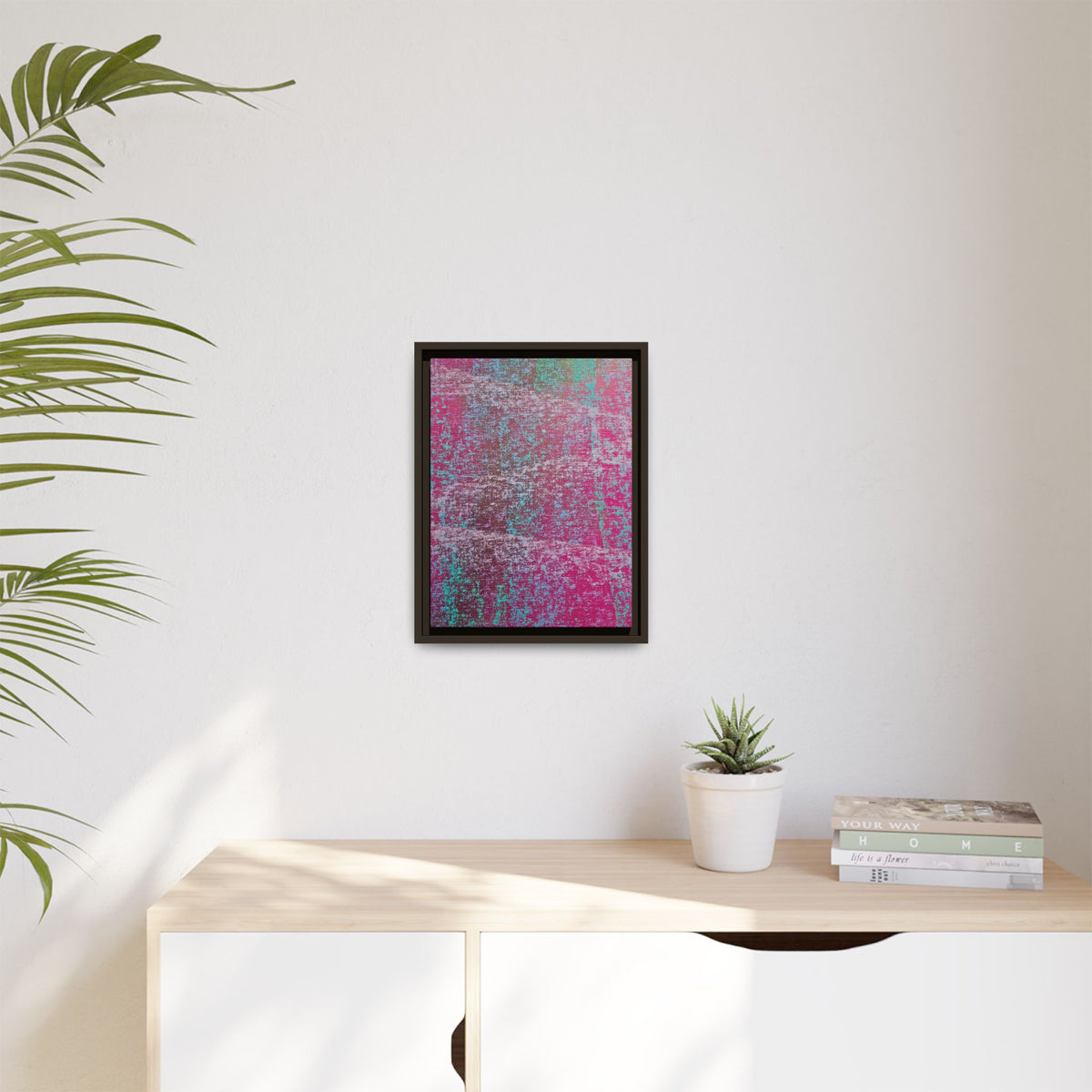 Hazy (V2) Matte Canvas, Framed