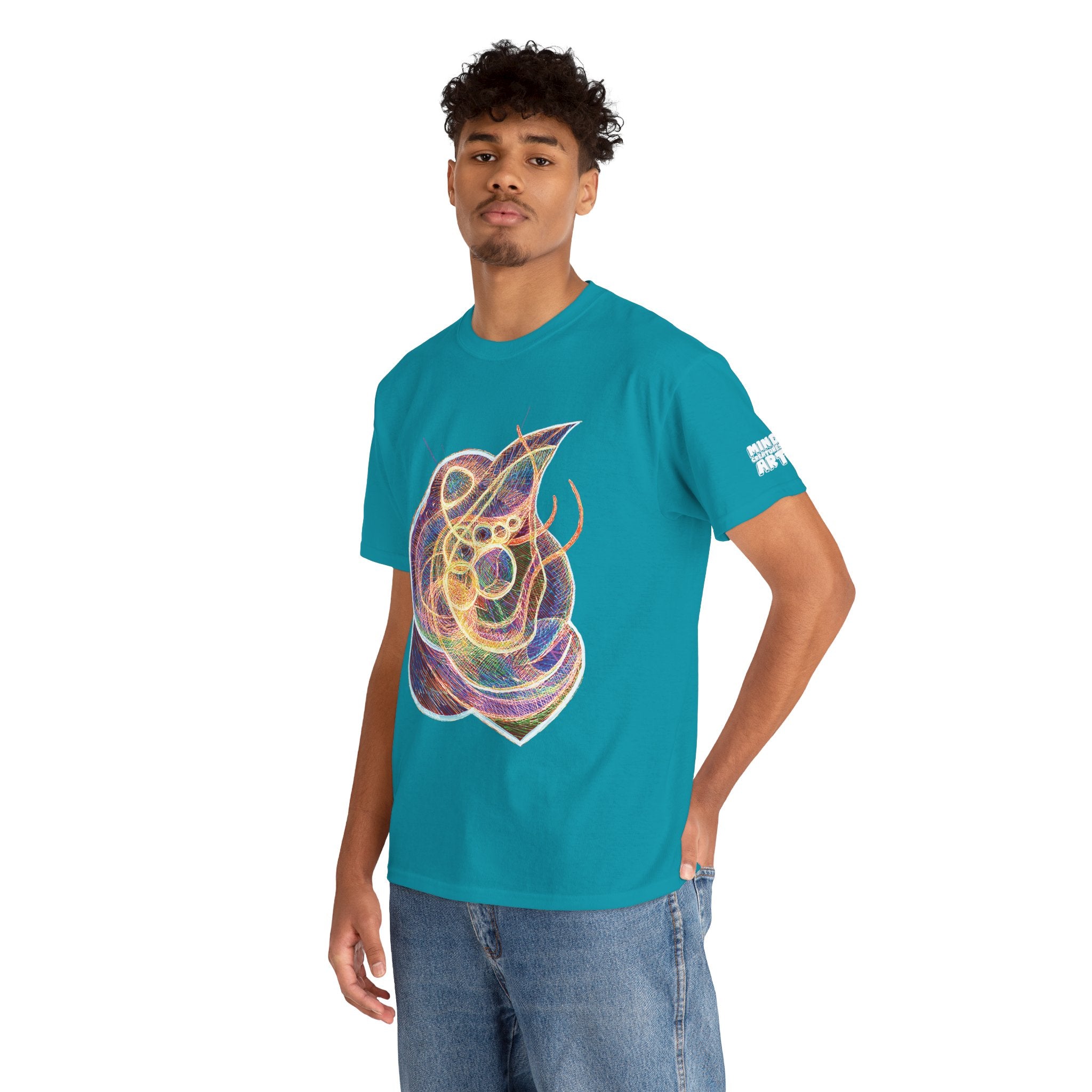 Renewal (Electric Yellow & Purple) Unisex Heavy Cotton Tee