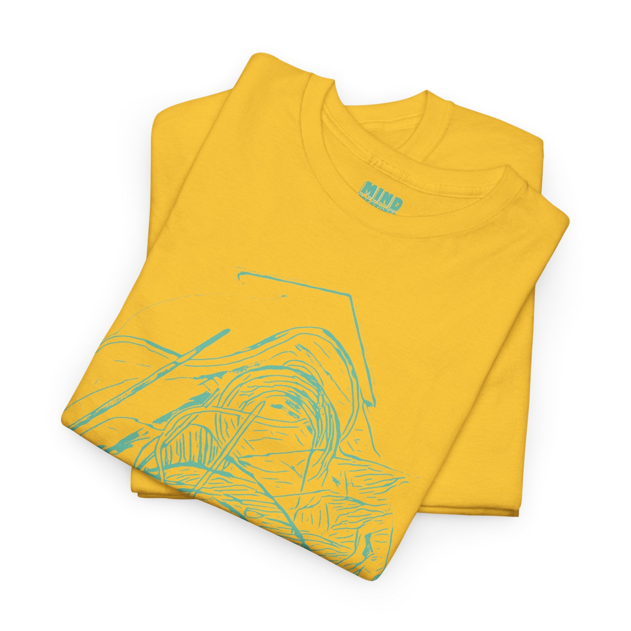 Dive Reflex (Teal) Unisex Heavy Cotton Tee