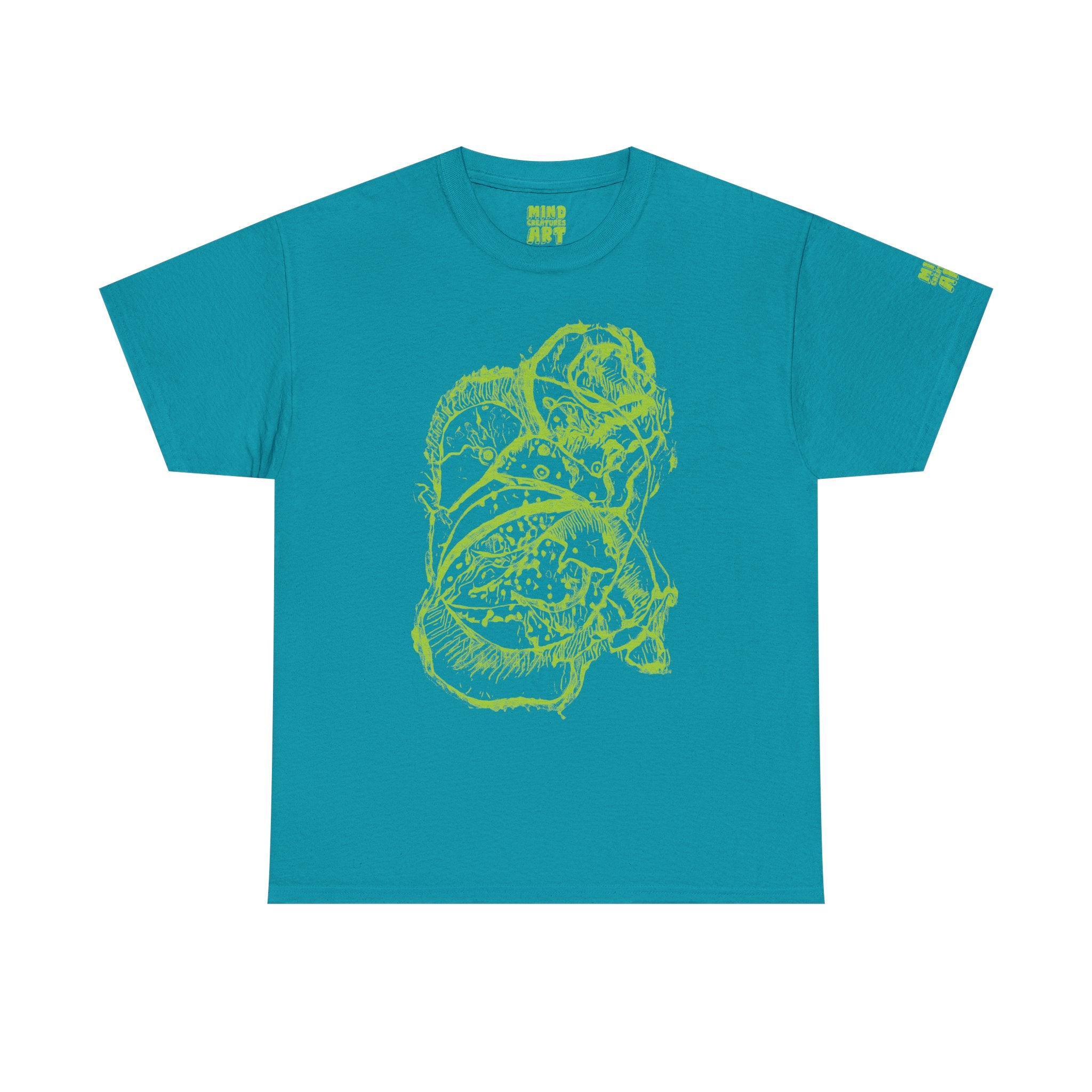 Exploration (Lime) Unisex Heavy Cotton Tee
