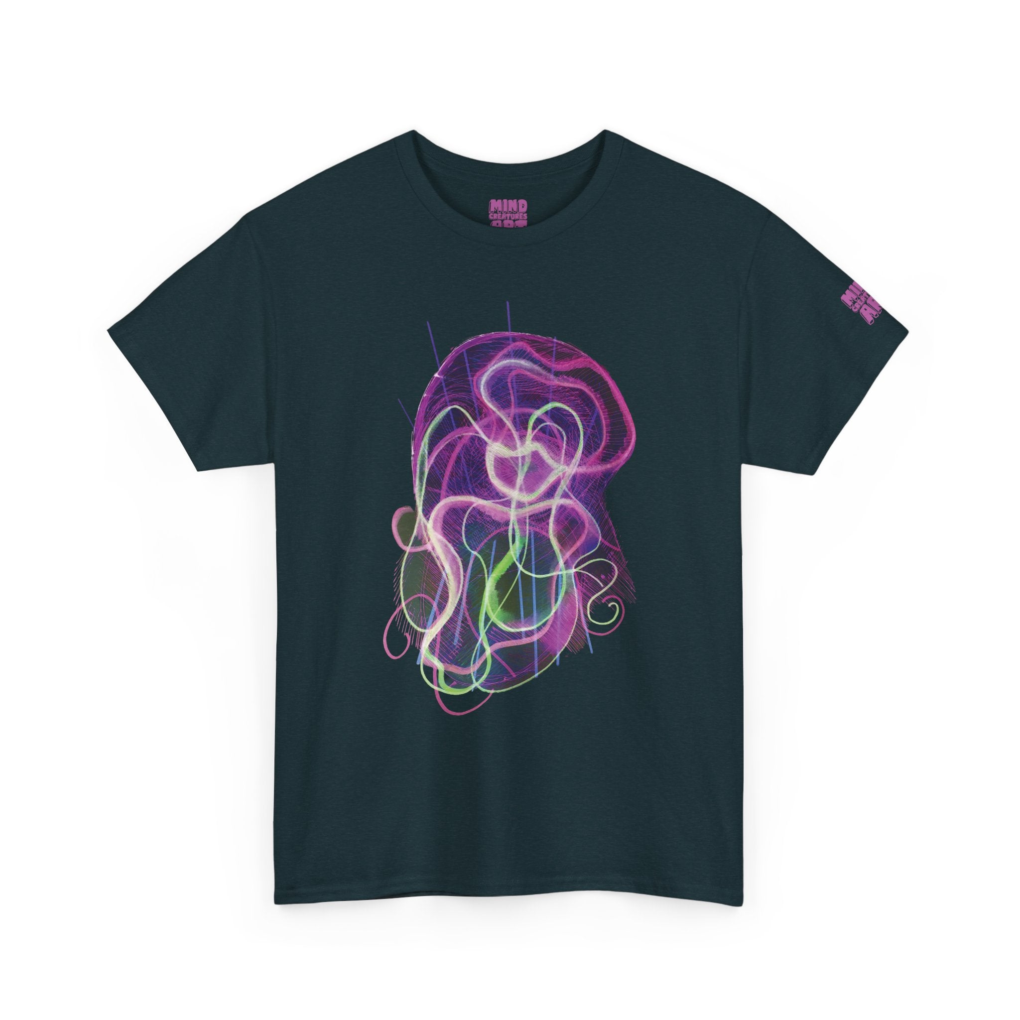 Davy Jones (Electric Purple) Unisex Heavy Cotton Tee