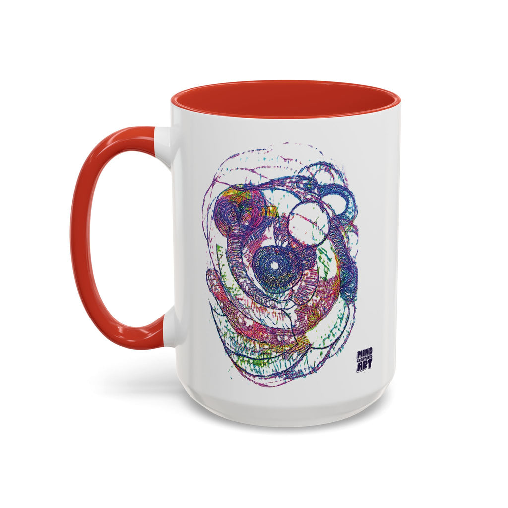 Spiraling Accent Coffee Mug (11oz, 15oz)