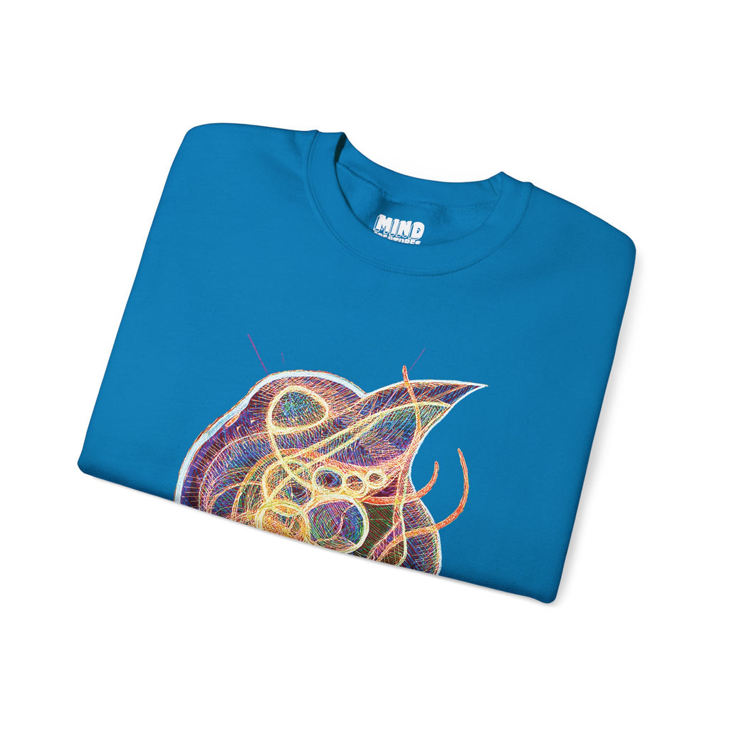 Renewal (Electric Yellow & Purple) Unisex Heavy Blend™ Crewneck Sweatshirt