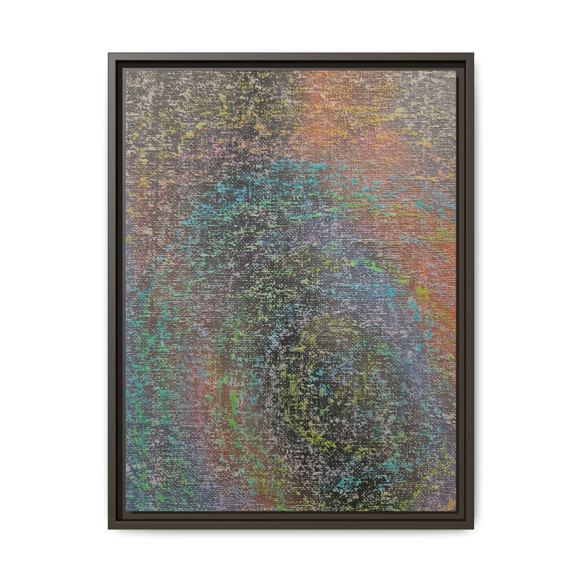Iridescent Matte Canvas, Framed