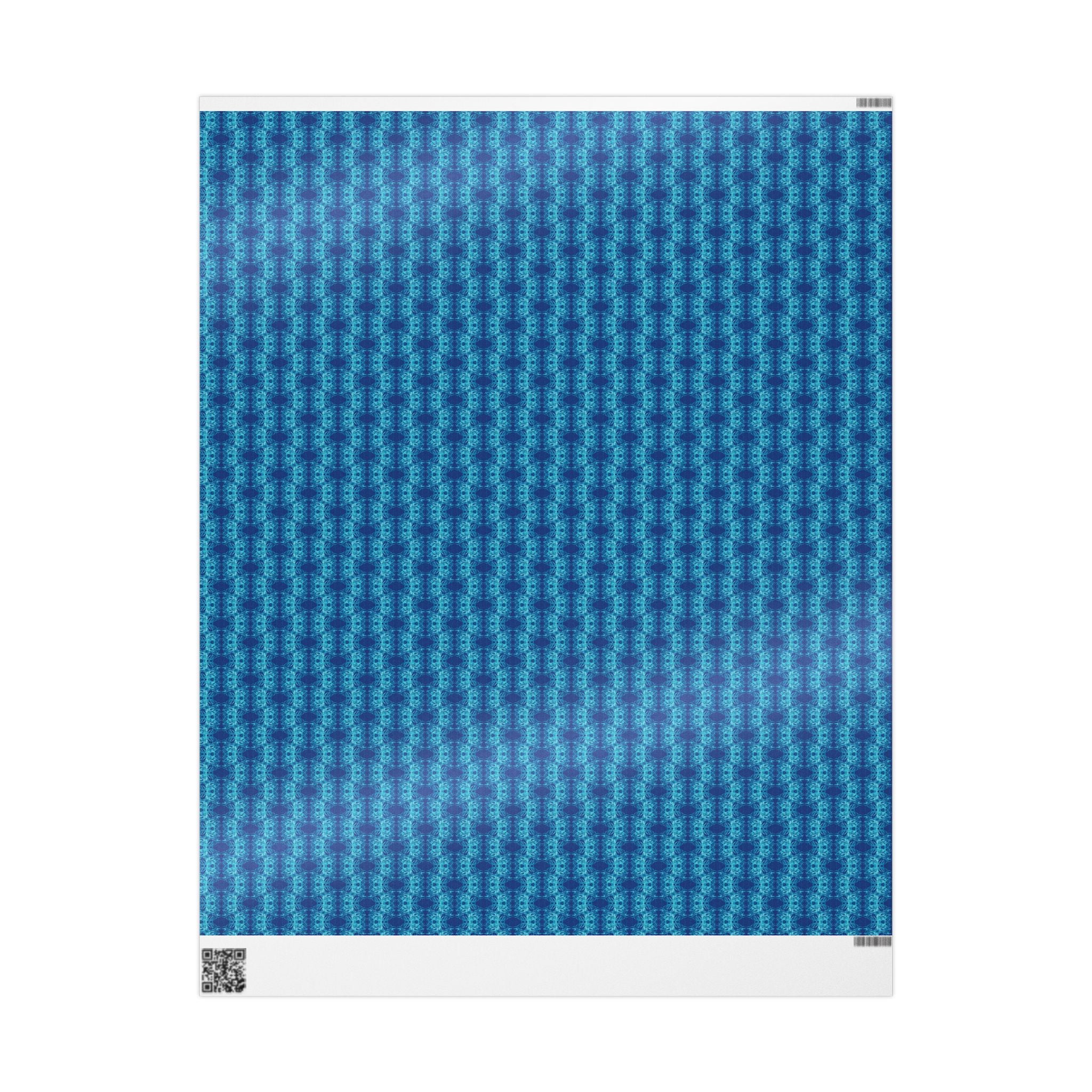 Link (Teal, Dark Blue Background) Heavy Wrapping Paper