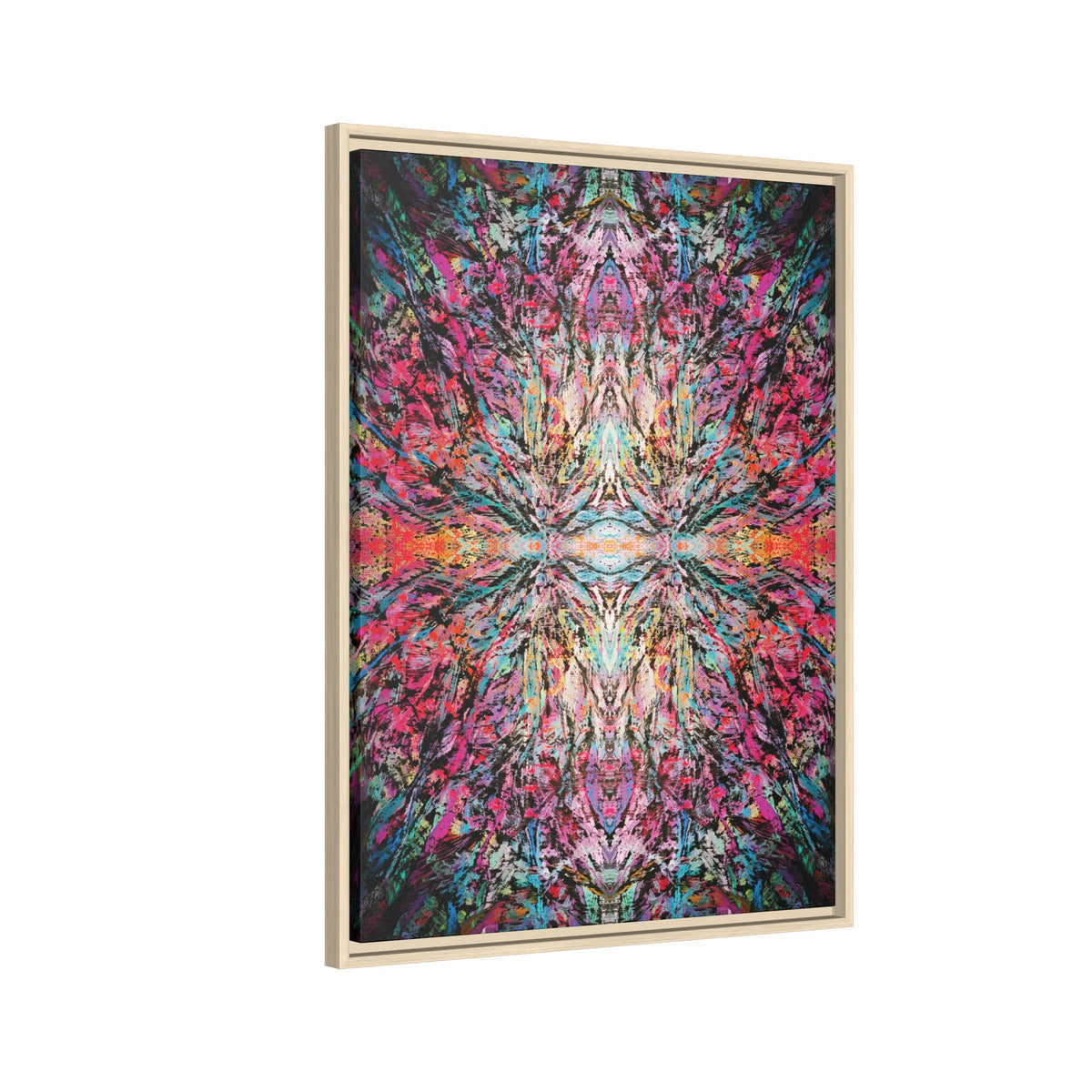 Thunder Matte Canvas, Framed