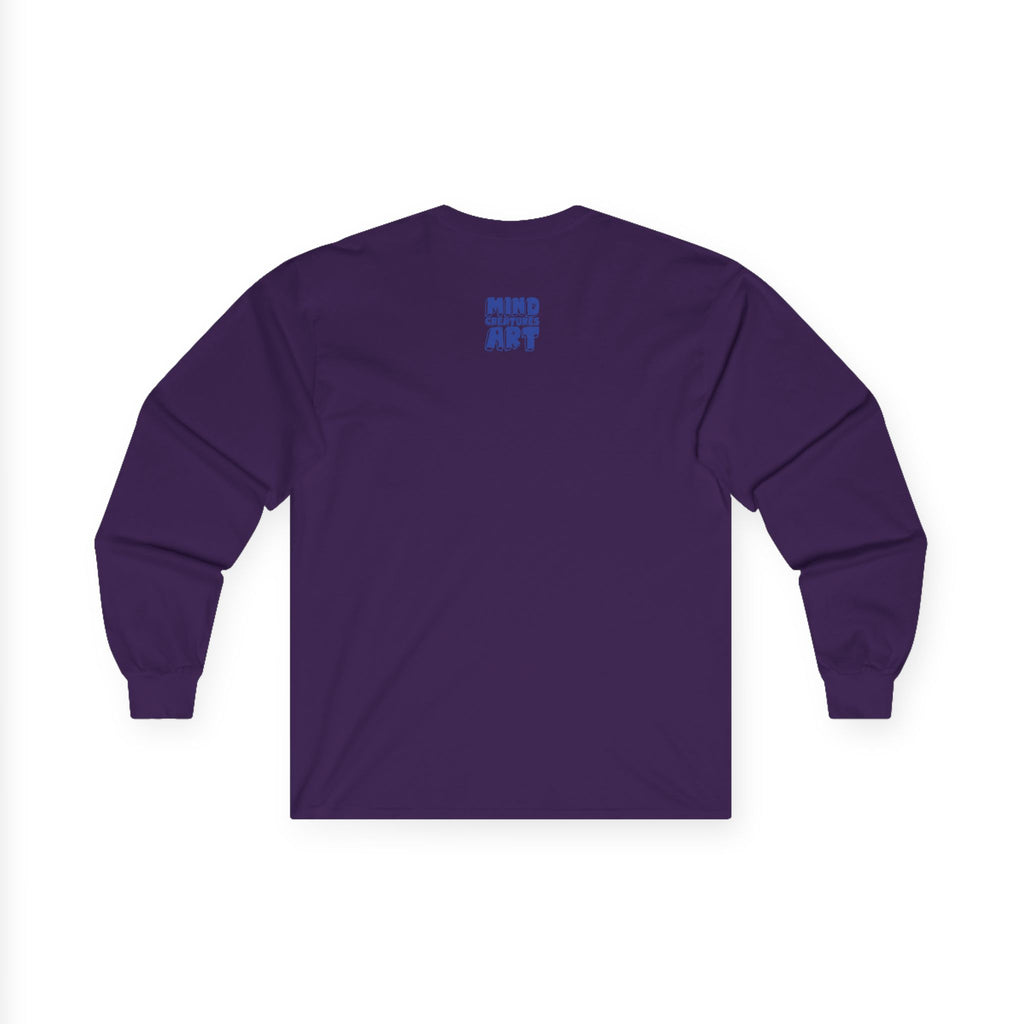 Who Are You? (Blue) Unisex Ultra Cotton Long Sleeve Tee