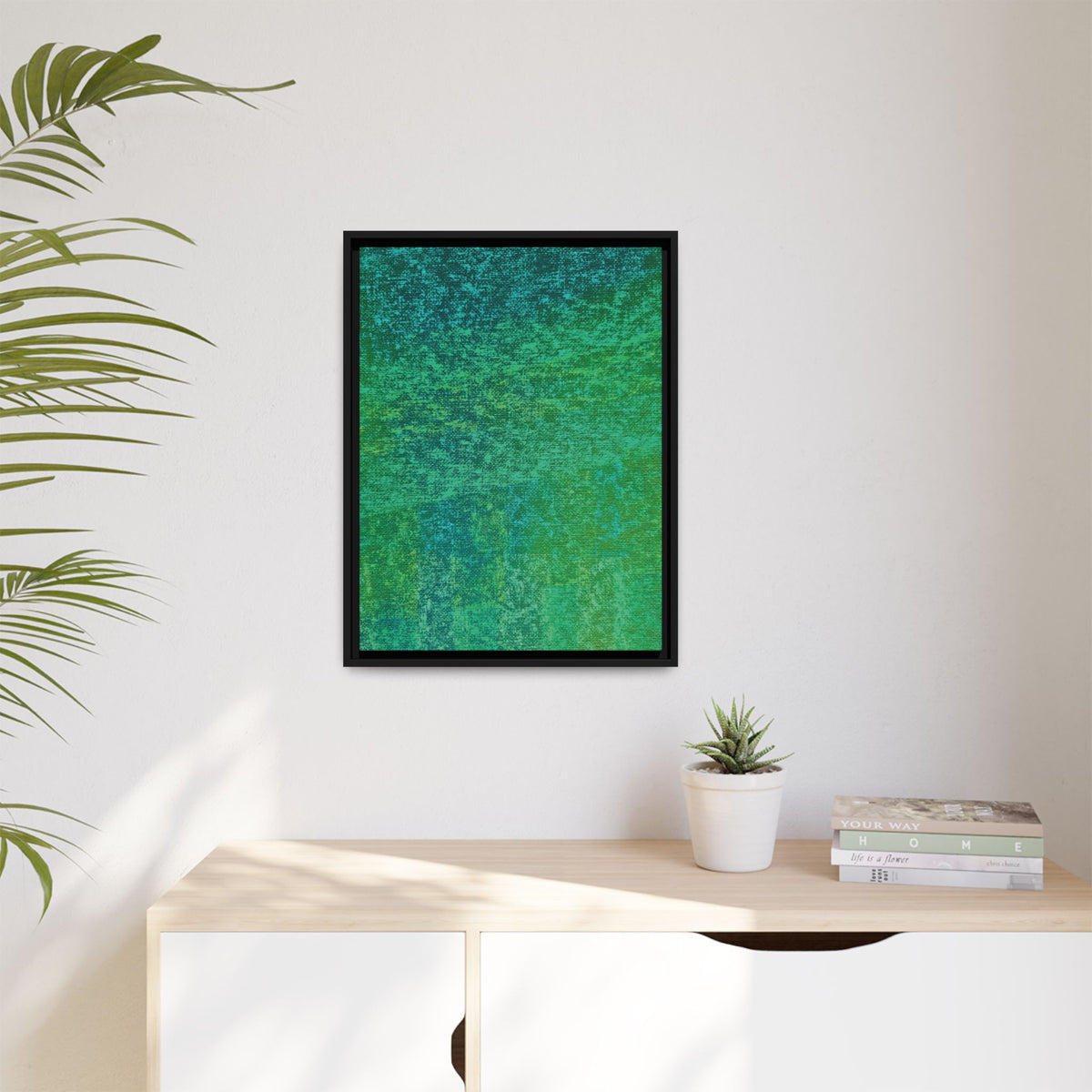 Oceanic (V3) Matte Canvas, Framed