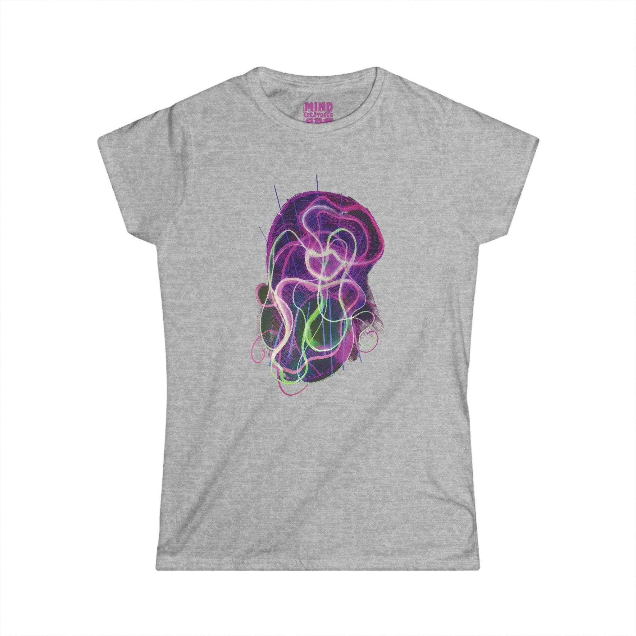 Davy Jones (Electric Purple) Women's Softstyle Tee