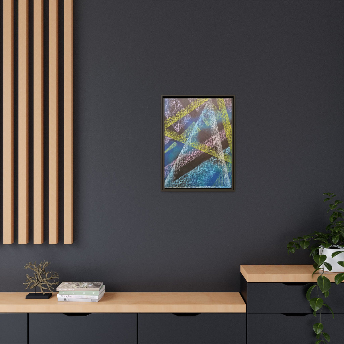 Believe (V2) Matte Canvas, Framed