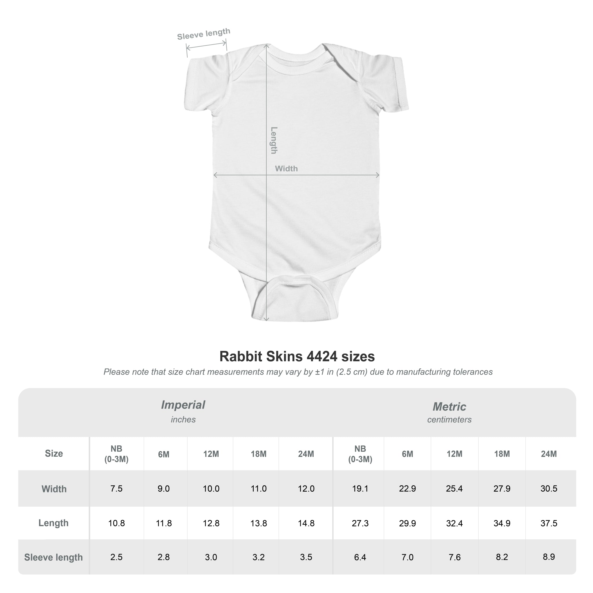 Exploration Infant Fine Jersey Bodysuit