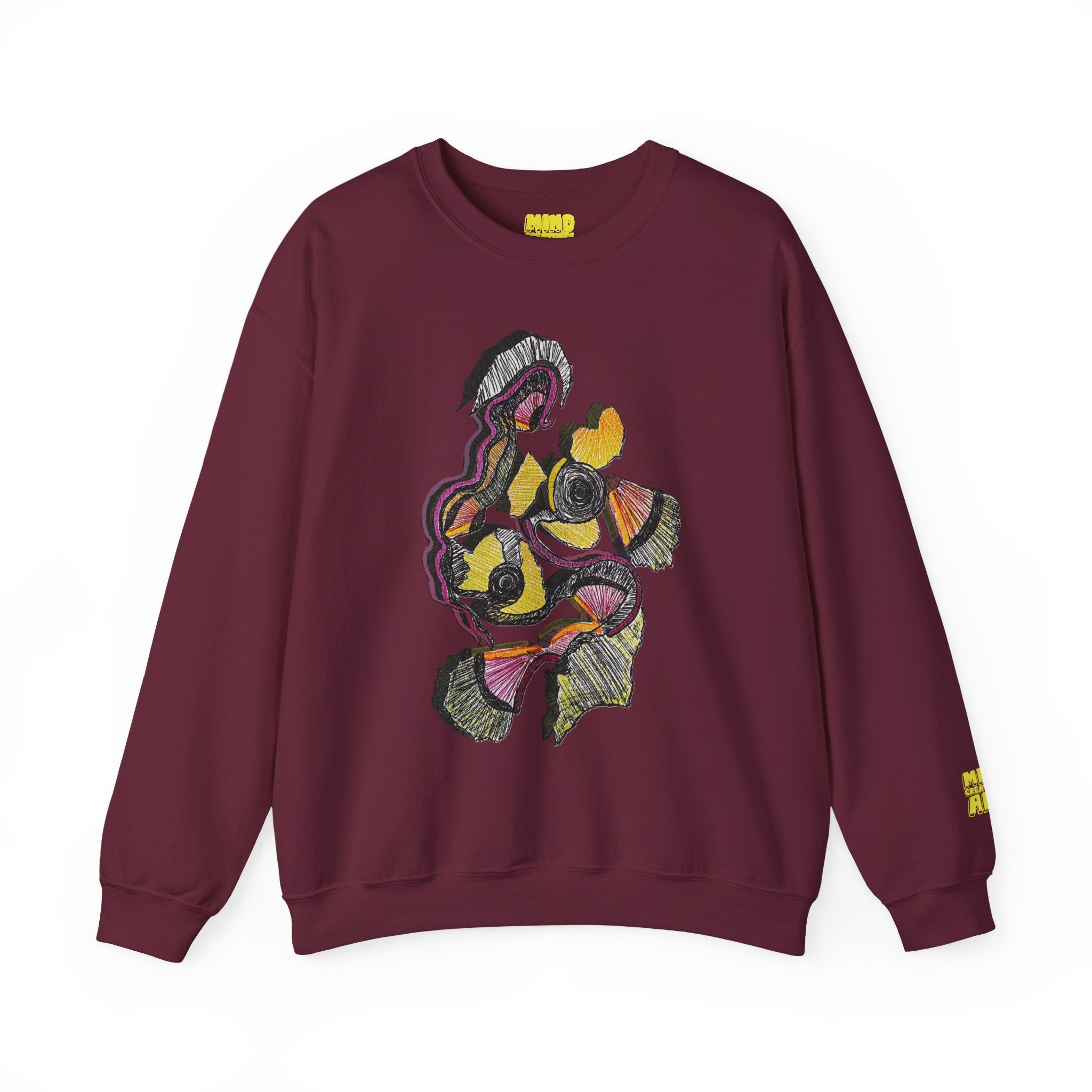 Crimson Teacher Unisex Heavy Blend™ Crewneck Sweatshirt