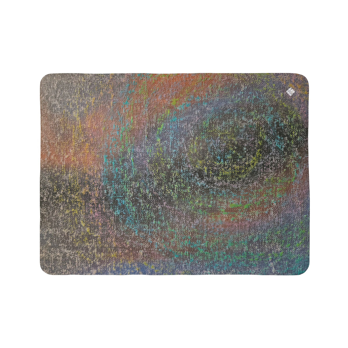 Iridescent Fleece Sherpa Blanket